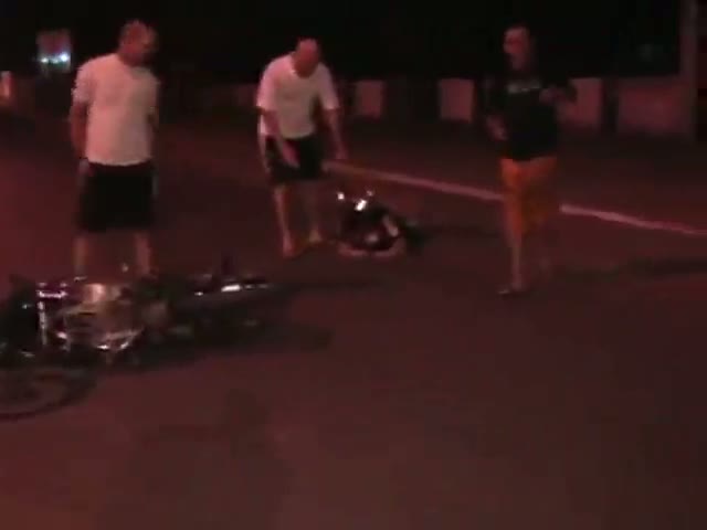 Watch Accident on camera during news report Video