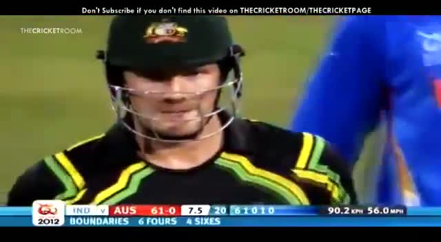 Watch Shane Watson 7 Sixes vs India - ICC World T20 2012 Video