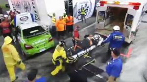 Watch Commentators Mock Injured Rallycross Driver Video