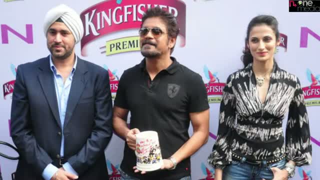 Watch Nagarjuna at Kingfisher October Fest Event Video