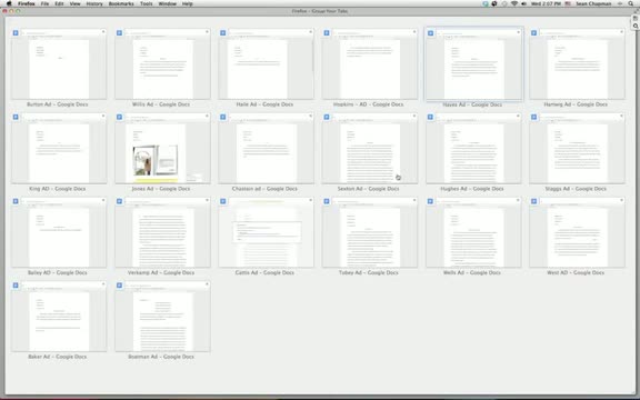 Watch Using Tab Groups with Google Docs Video