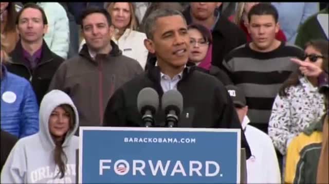 Watch Obama Challenges Romney's Candor Post-Debate Video