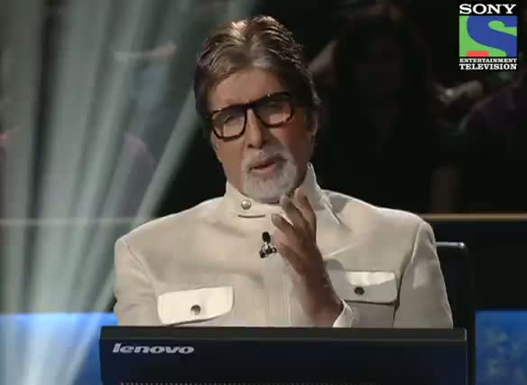 Watch KBC 2012 - Season 6 - Episode 12 - AB Special - Amitabh Bachchan recites an insprational poetry about a Contestant (AB Poetry) - 5th Oct 2012 Video