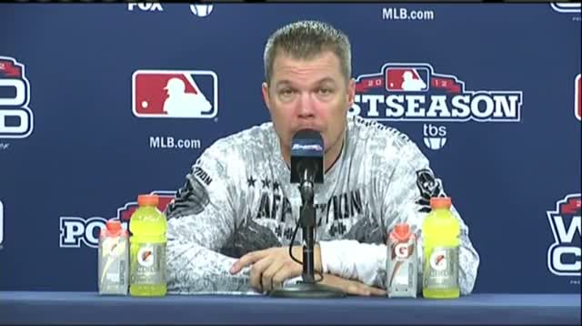 Watch Chipper Reflects After Cardinals Beat Braves 6-3 Video