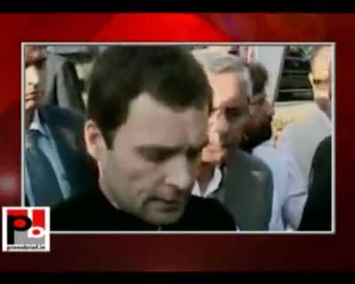 Watch Rahul Gandhi in Kashmir says Government should delegate more powers to panchayats, 5th Oct. 2012 Video