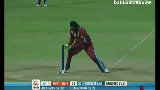 Watch Chris Gayle Funny Gangnam Style Dancing WI vs Eng World Cup T20 (27-9-2012) Video