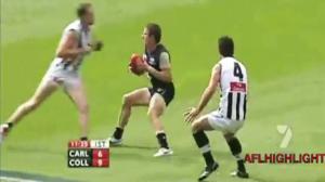Watch Biggest Hits From Australian Football League Video