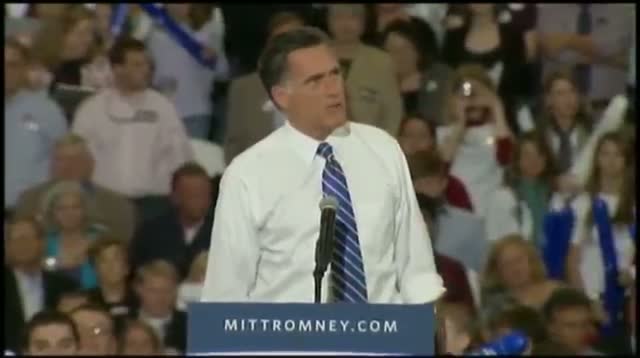 Watch Romney: Obama to 'Save Big Bird', Not Americans Video