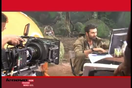 Watch Check Out Ranbir Kapoor's Lenovo Ad Making Video