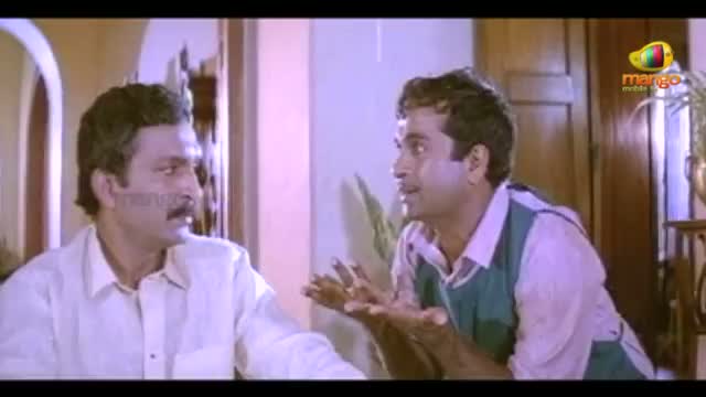 Watch Shadow hero Venkatesh Chanti Scenes - Brahmanandam getting into trouble - Venkatesh, Meena - Telugu Cinema Movies Video