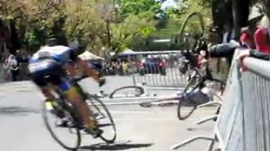 Watch Bike Race Crash Video