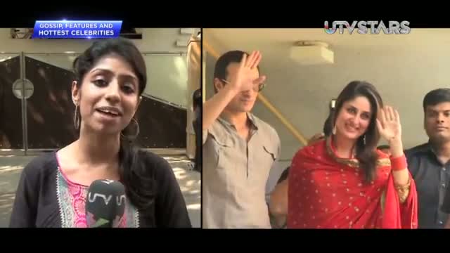 Watch Kareena Kapoor, Saif Ali Khan - FIRST Appearance After MARRIAGE!! Video