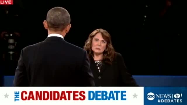 Watch Second Presidential Debate 2012: Obama - Secretary Clinton Works For Me Video