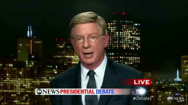 Watch Second Presidential Debate 2012 Analysis: George Will - Obama 'Cauterized Wounds' Video