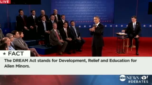Watch Second Presidential Debate 2012: Obama; Romney Said 'I Would Veto the Dream Act' Video