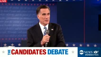 Watch 2nd Presidential Debate 2012: Romney Says U.S. 'Doesn't Have to Settle' With Obama's First Term Video