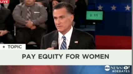 Watch Second Presidential Debate 2012: Obama on Lilly Ledbetter Fair Pay Act Video