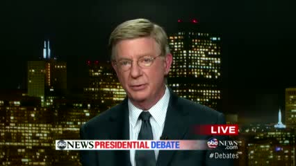 Watch Second Presidential Debate 2012 Winner: George Will, Donna Brazile, Nicolle Wallace Analysis Video