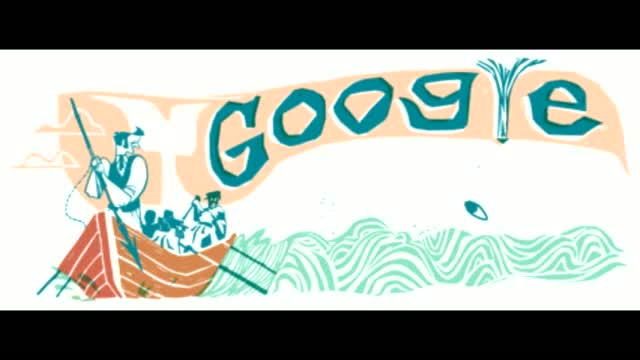 Watch Herman Melville Google doodle marks 161st anniversary of Moby-Dick Video