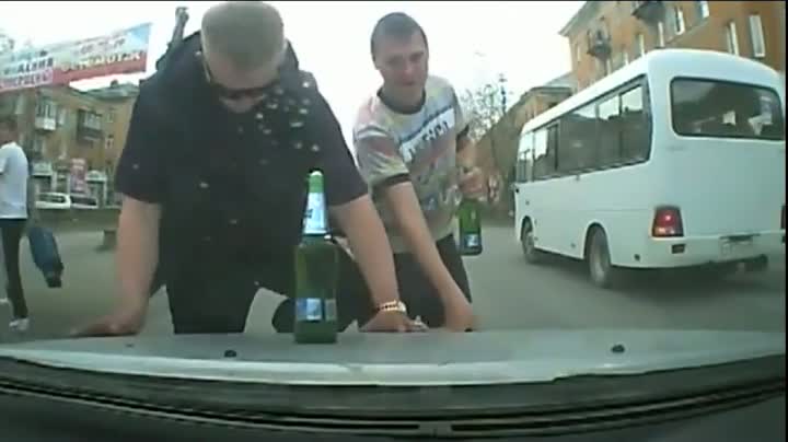 Watch Guys Mess With Wrong Driver Video