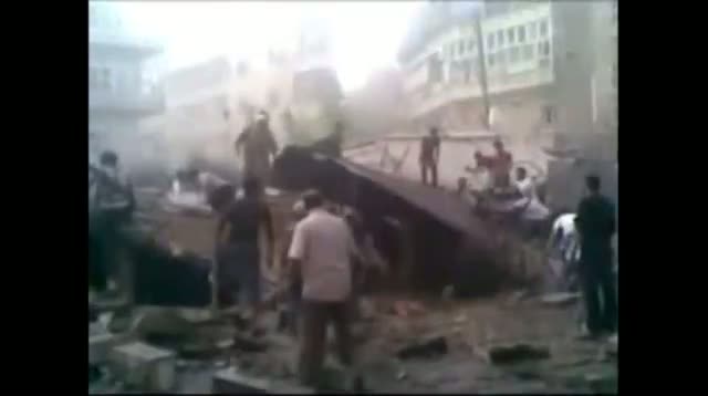 Watch Raw - Heavy Bombing in Syria's Largest City Video