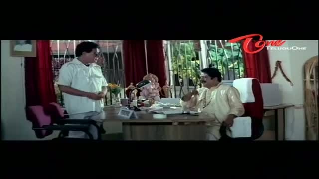 Watch Telugu Comedy Scene From Nagarjuna's Nenunnanu Movie - Dharmavarapu Subrahmanyam Reverse Comedy Scene - Telugu Cinema Movies Video