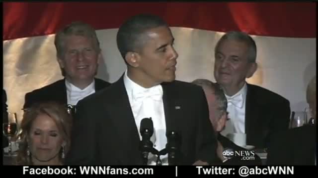 Watch President Obama, Mitt Romney Joke at Al Smith Dinner Video