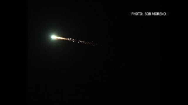 Watch Raw - Meteor Showers Light Up Calif. Sky Video