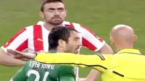 Watch Soccer Player's Dramatic Look at Referee Video