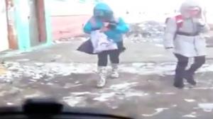 Watch Kid Collides With Car Video