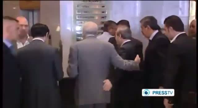 Watch Lakhdar Brahimi meets with Syrian president Video
