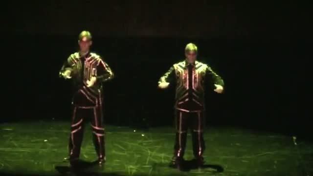 Watch AWESOME 2012 DUBSTEP DANCING DUO - THUNDERDUB Video