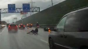 Watch Motorcycle Crash Chain Reaction Video