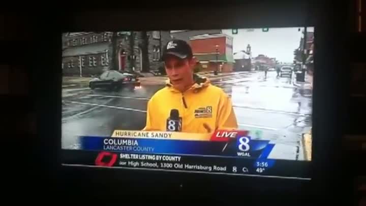 Watch Hurricane Sandy Drifting Video