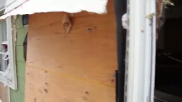 Watch Raw - Destroyed Homes, Flooding in Cedar Bonnet Video