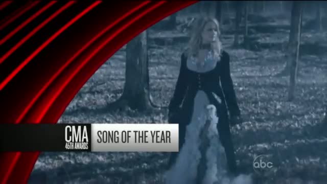 Watch Blake Shelton Miranda Lambert - Win Song Of The Year 'Over You' - CMA Awards 2012 Video