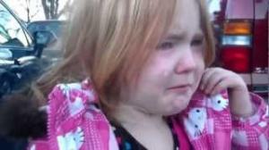 Watch Sobbing Little Girl Sick & Tired of 'Bronco Bama' and Mitt Romney Video