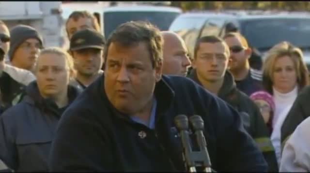Watch Christie Talks to 'The Boss' Amid Sandy Response Video