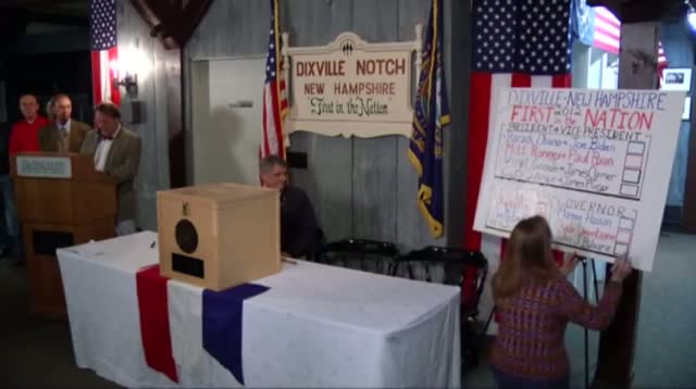 Watch Raw - NH Residents Cast First Election Day Votes Video