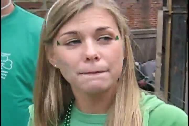 Watch Drunk Girl On St. Patricks Day Video