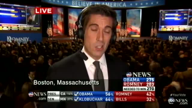 Watch Barack Obama Re-Elected President Video