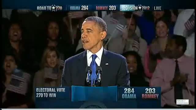 Watch Barack Obama Victory Speech 2012 Video