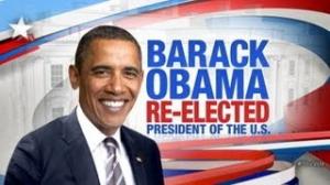 Watch Barack Obama Re-Elected President Video