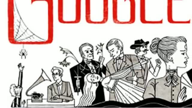 Watch Bram Stoker books: Google doodles 'Dracula' author's 165th birthday Video