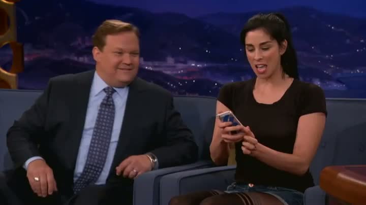 Watch Sarah Silverman's Naughty Smartphone Hack Video
