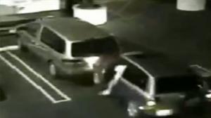 Watch Strange Accident Caught On CCTV Video