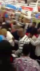 Watch Black Friday 2012 riot over $2 Waffle Maker In Walmart Video