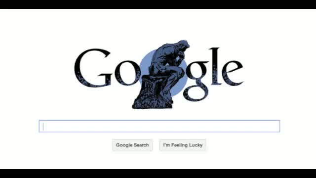 Watch Auguste Rodin GOOGLE DOODLE ( 2012/11/12)  Video