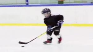 Watch Putting Out Candles With a Hockey Puck Video