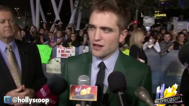 Watch Robert Pattinson: The Fans Look Better This Year Video